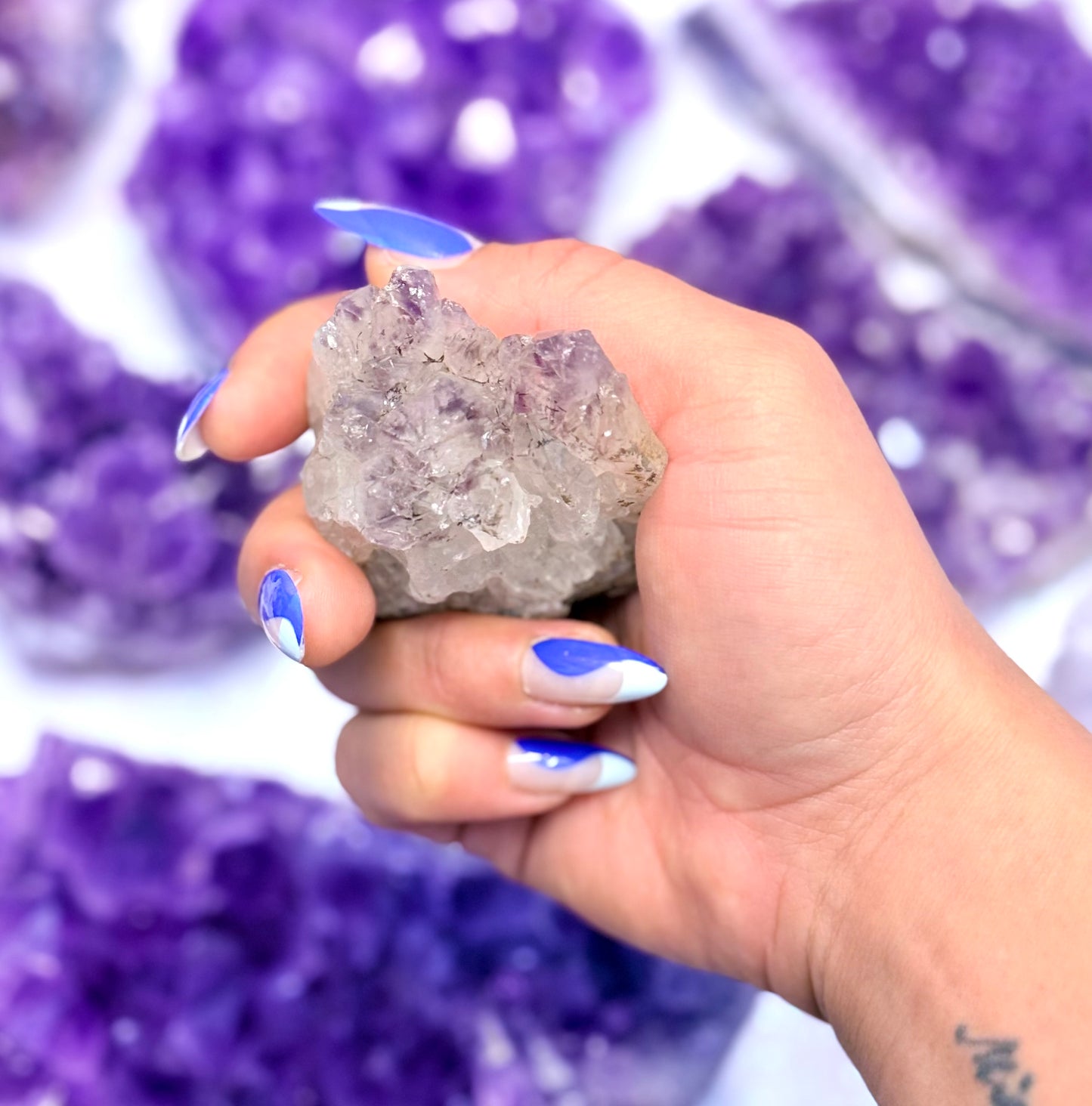 Amethyst Lilac Cluster ‘Anna’ 116g