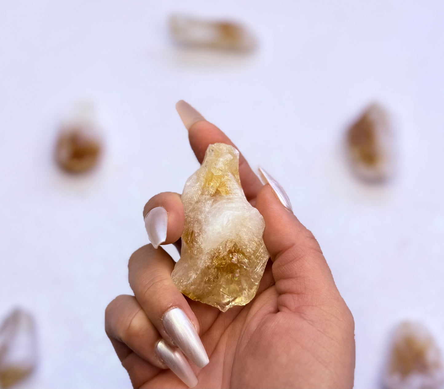 Citrine Raw Heat Treated 57g #4
