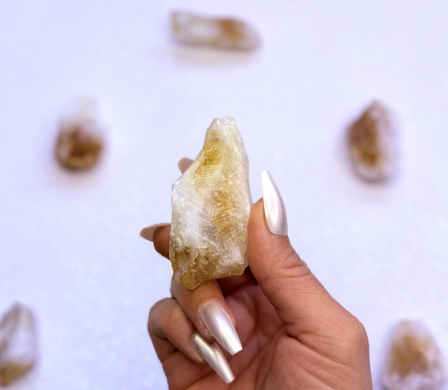 Citrine Raw Heat Treated 57g #4
