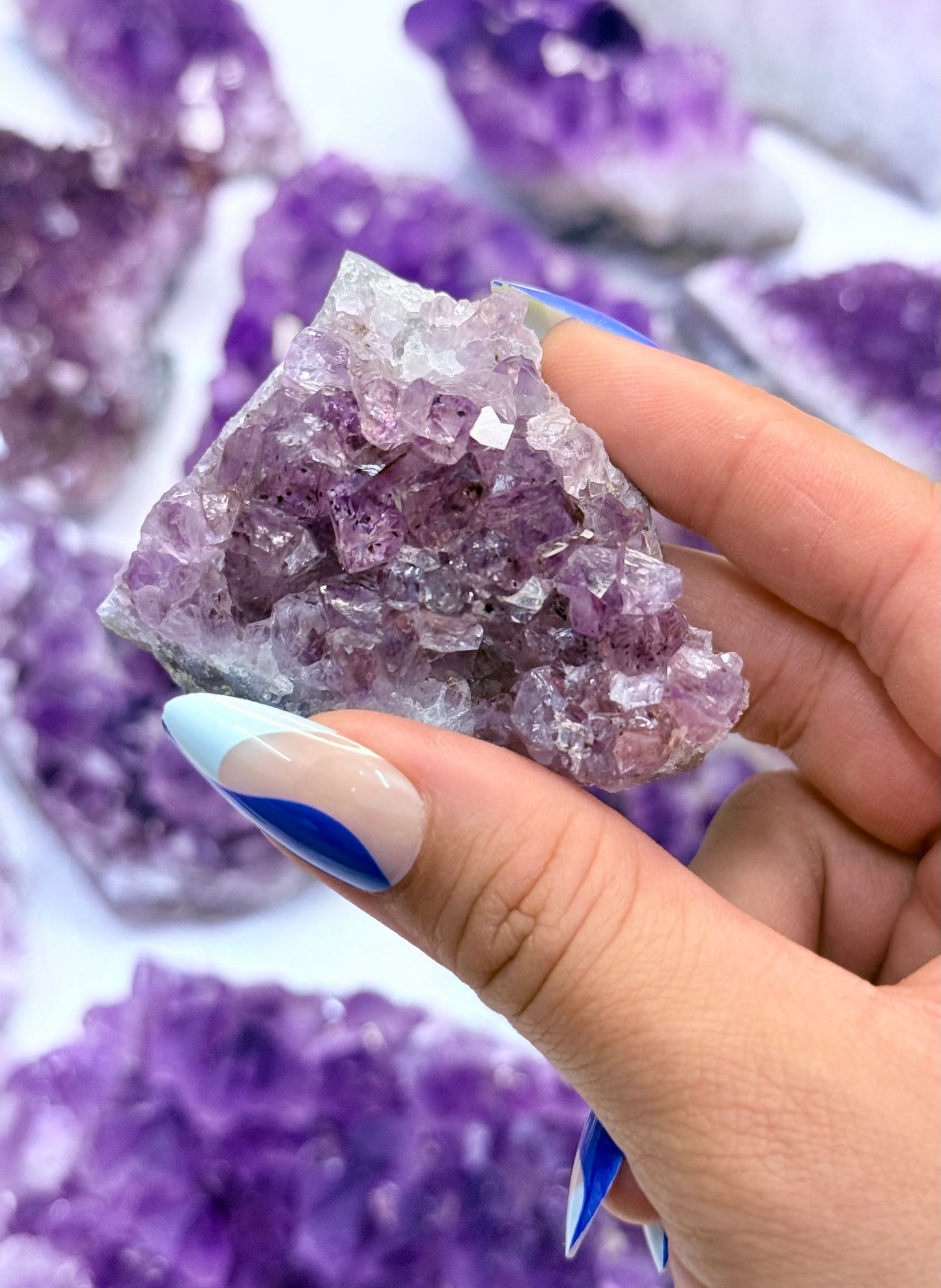 Amethyst Lavender Cluster 'Alana' 74g
