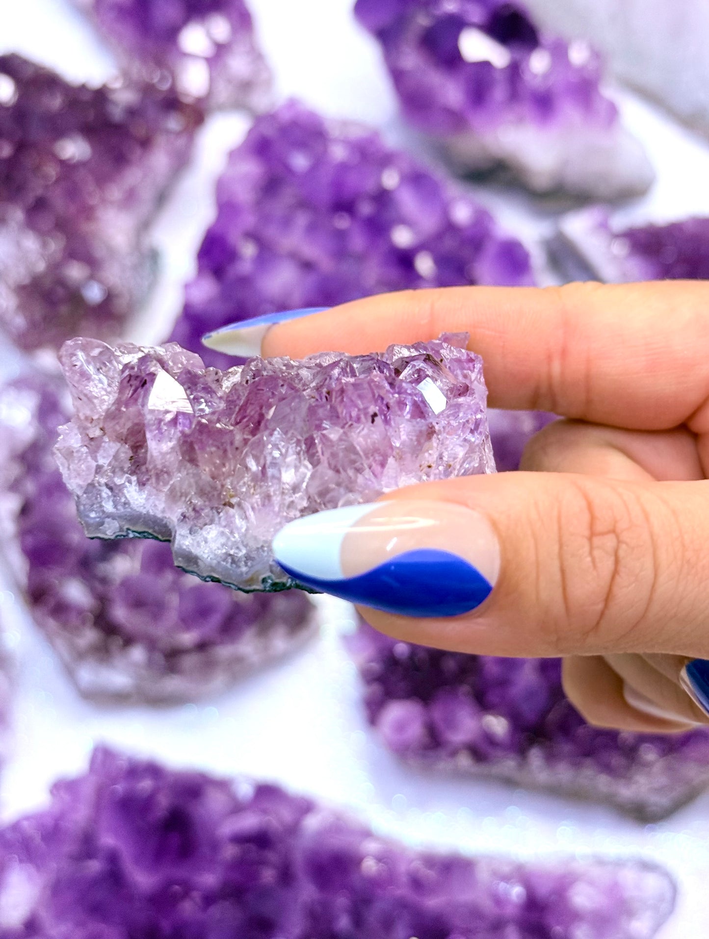 Amethyst Lavender Cluster 'Alana' 74g
