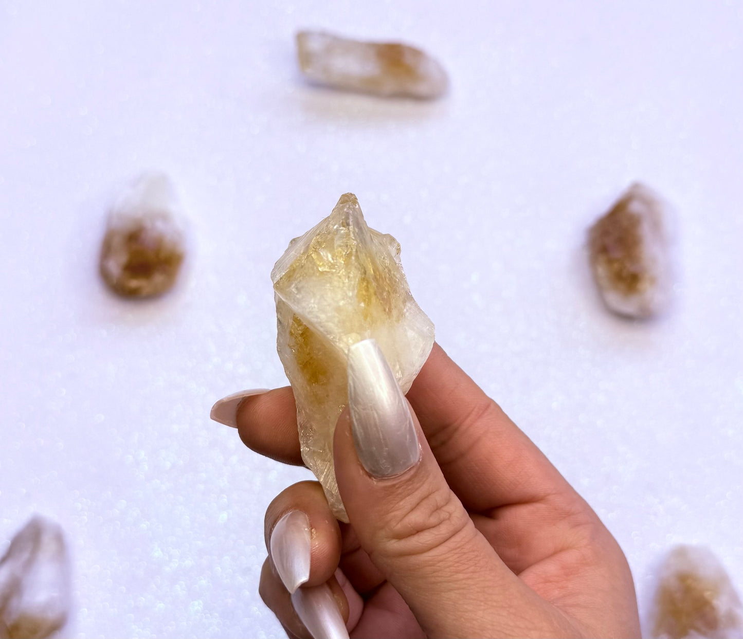 Citrine Raw Heat Treated 57g #4