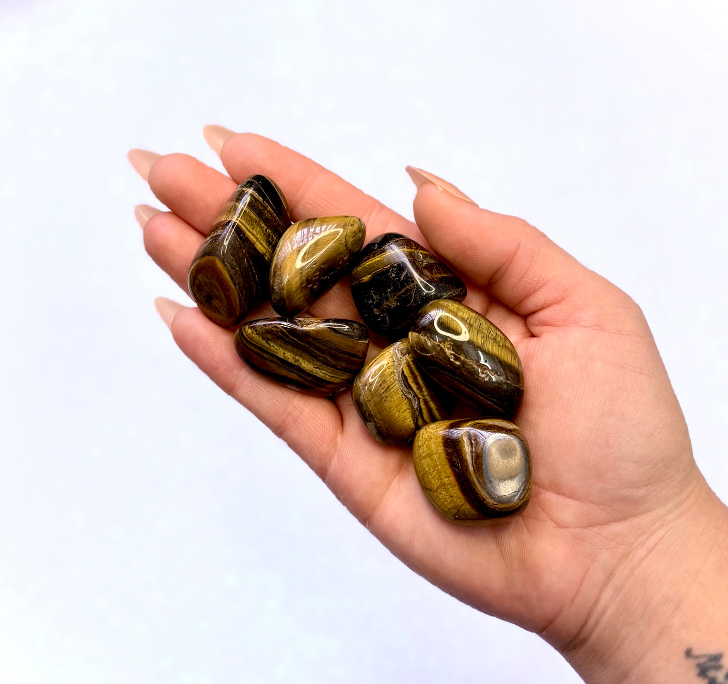 Tiger Eye Tumble Stone Large