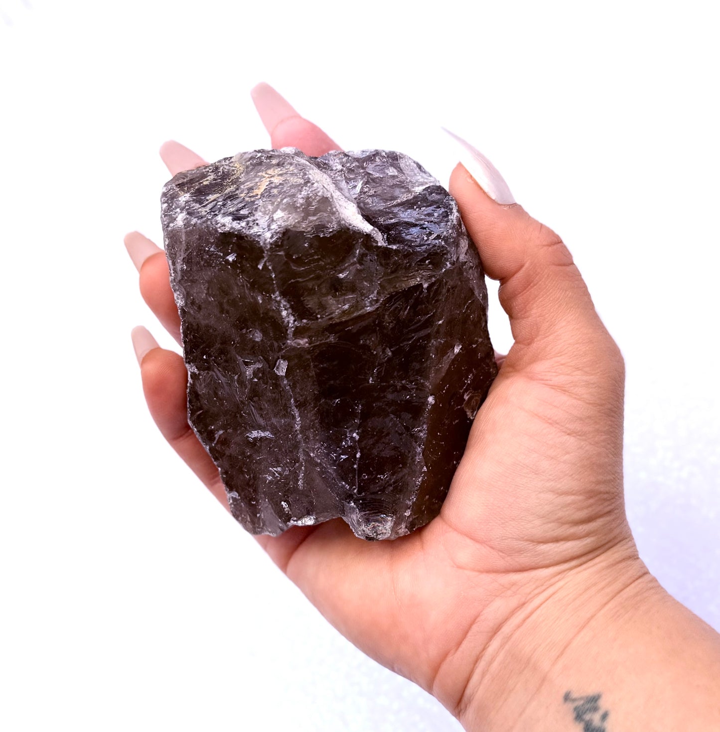 Smoky Quartz Natural Raw Crystal Chunk From Australia 466g #1