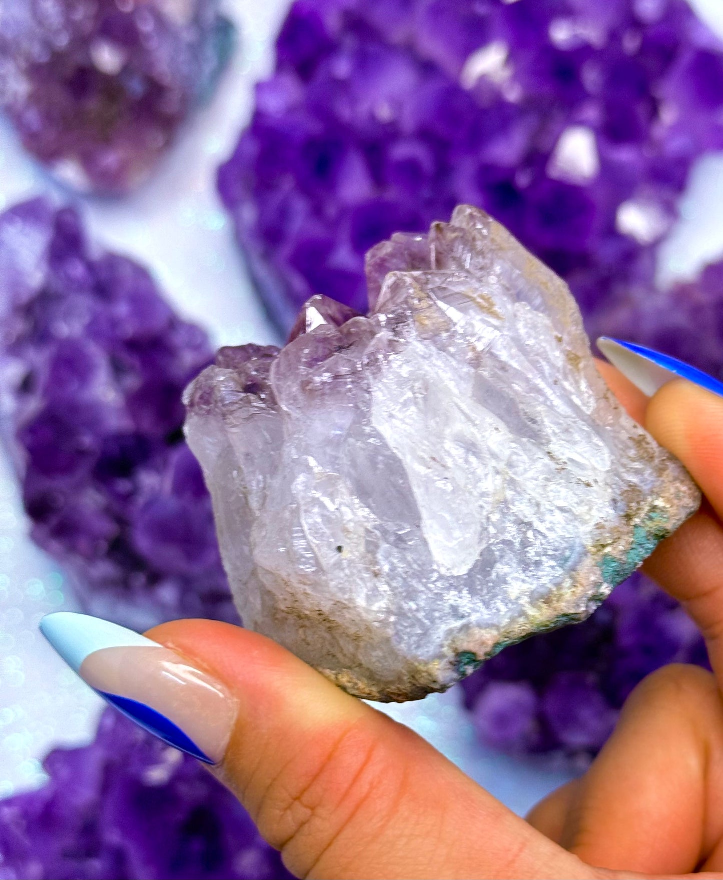 Amethyst Lilac Cluster ‘Anna’ 116g