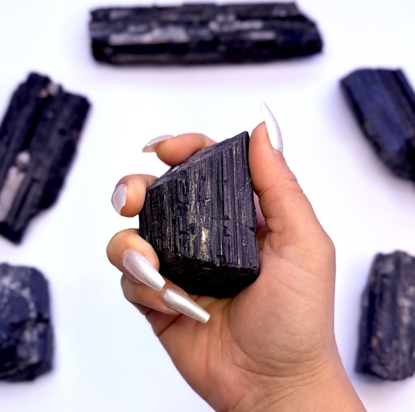 Black Tourmaline Raw 263g #4