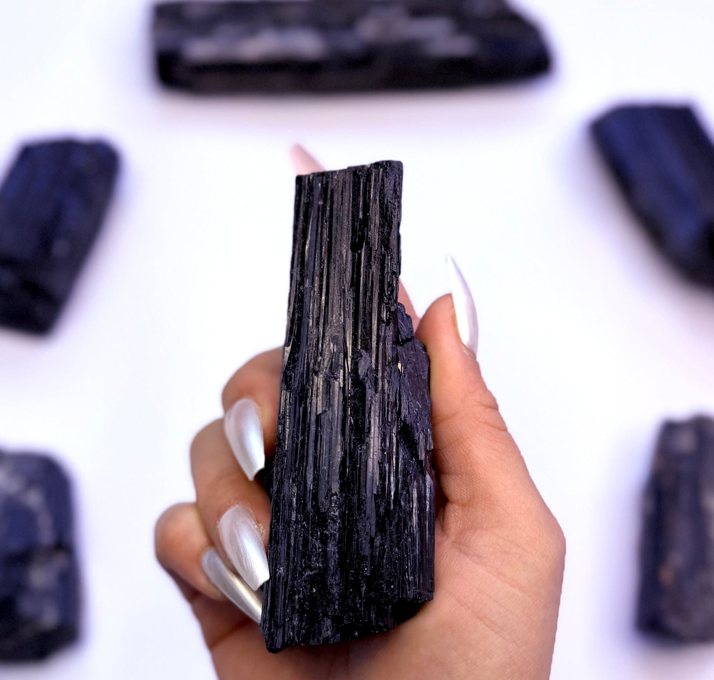 Black Tourmaline Raw 271g #8