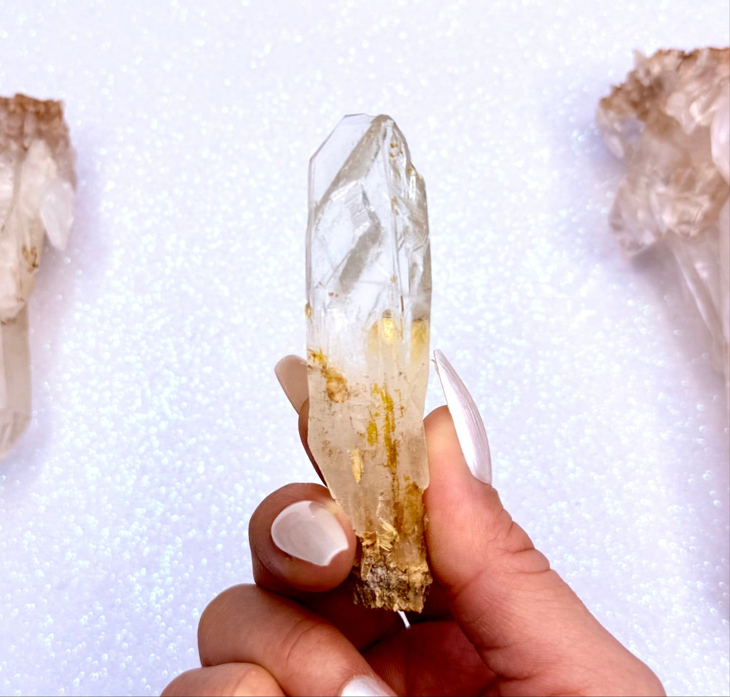 Himalayan Cathedral Clear Quartz Cluster “Halo” 40g