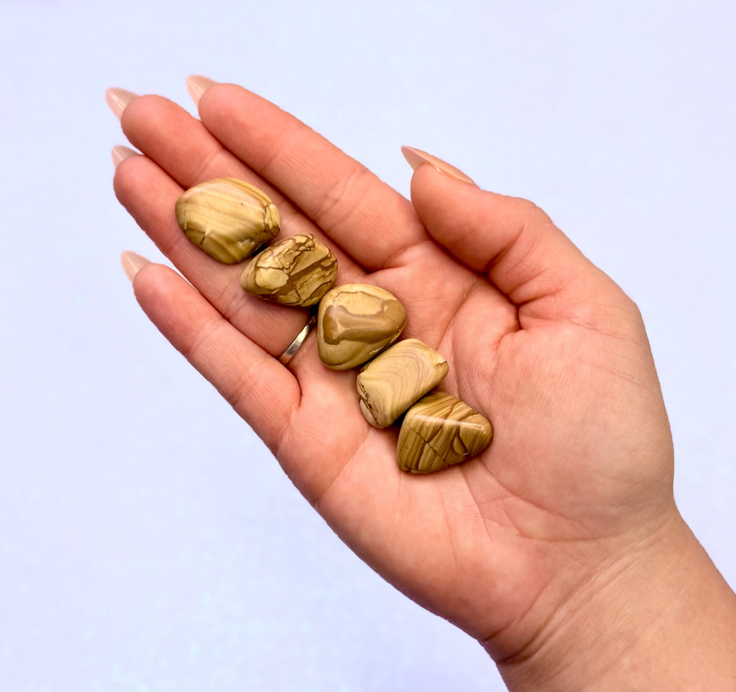 Walnut Jasper Tumble Stone Small