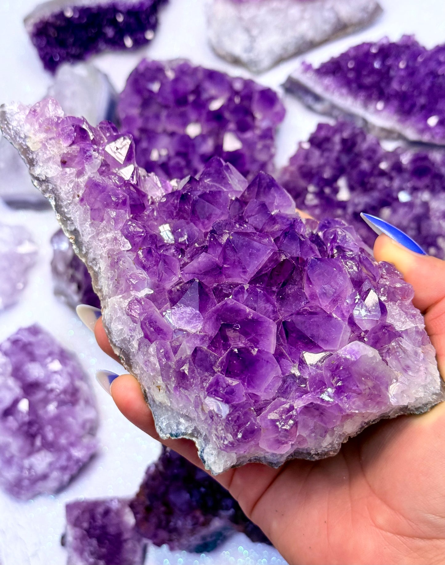 Amethyst Cluster From Brazil ‘Aija’ 0.772kg