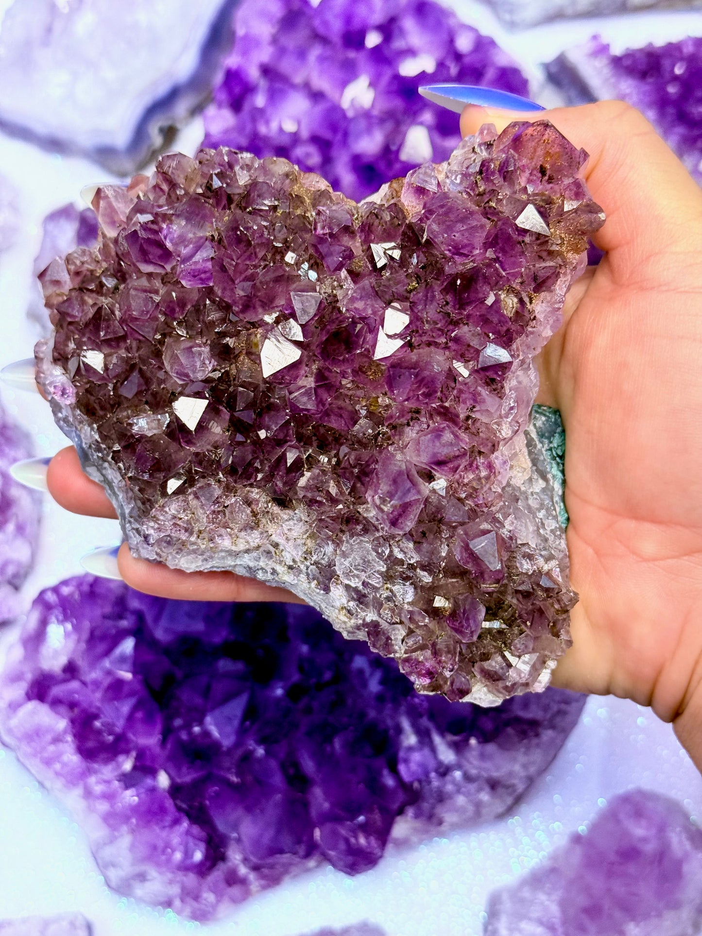 Amethyst Golden Healer Cluster 'Amanda' 0.568kg