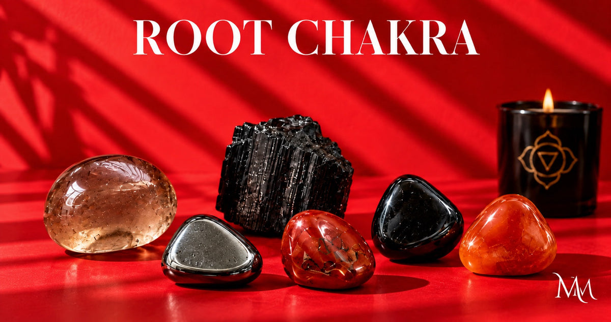 Root Chakra crystal collection
