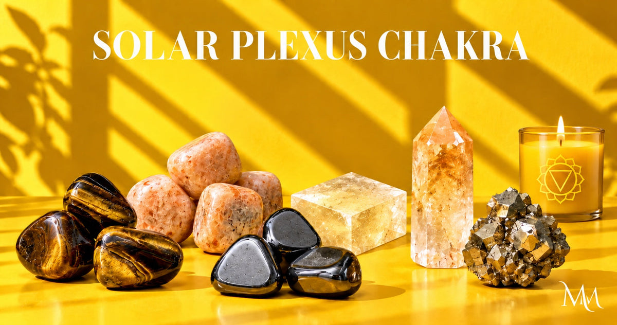 Solar Plexus Chakra crystal collection