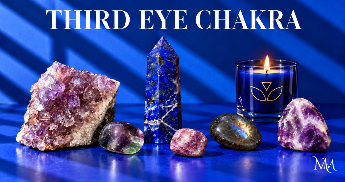 Third Eye Chakra crystal collection