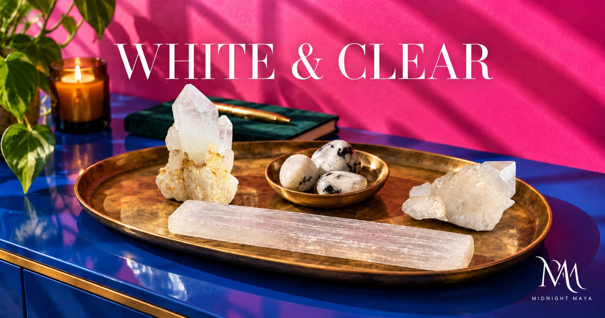 White & Clear Crystals
