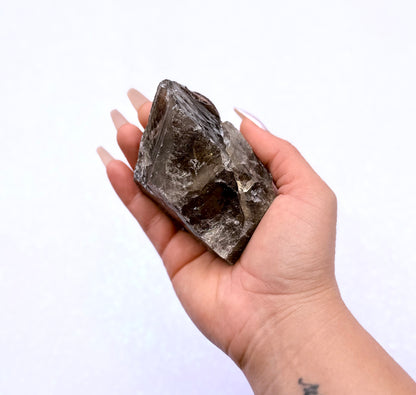 Smoky Quartz Natural Raw Crystal Chunk From Australia 294g #2