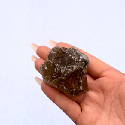 Smoky Quartz Natural Raw Crystal Chunk From Australia 99g #3