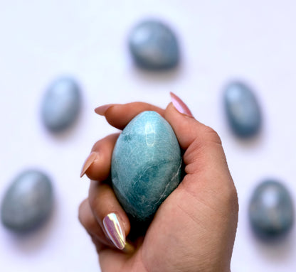 Amazonite Palm Stone #2