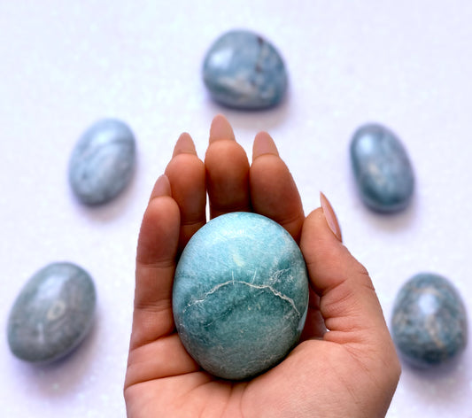 Amazonite Palm Stone #2