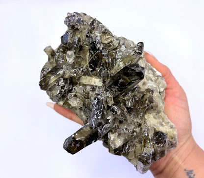 Smoky Quartz Irradiated Cluster 'Stanley' 0.987kg
