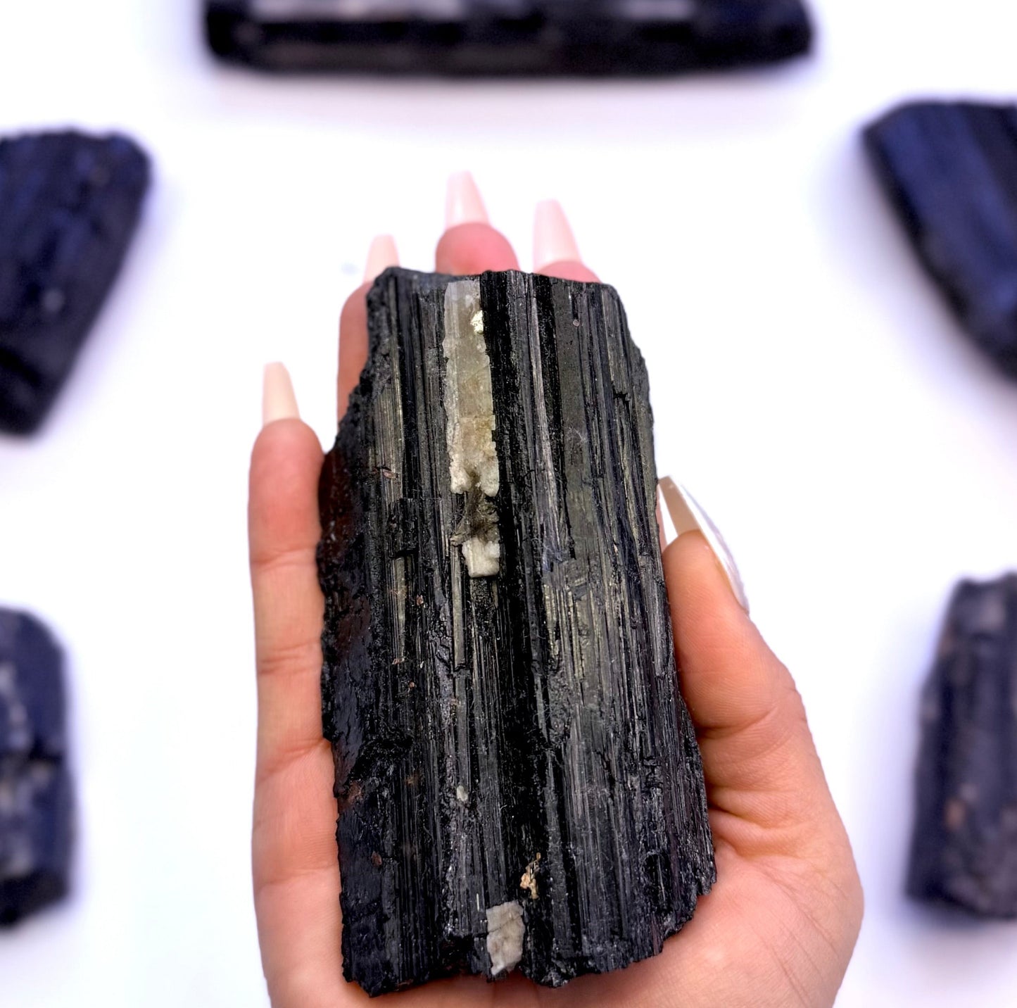 Black Tourmaline Raw 271g #8