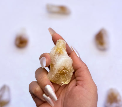 Citrine Raw Heat Treated 57g #4
