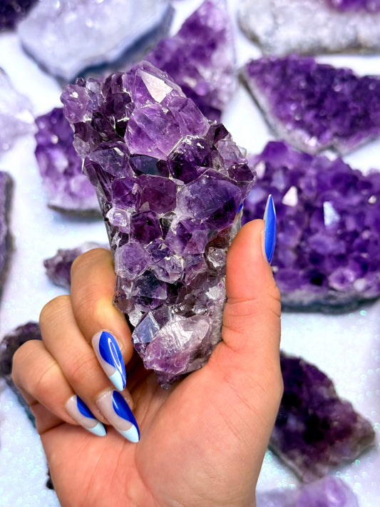 Amethyst Purple Cluster ‘Abigail’ 392g