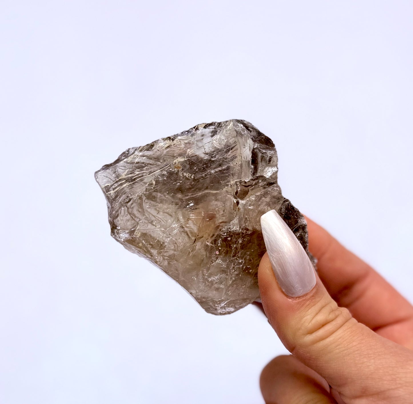 Smoky Quartz Natural Raw Crystal Chunk From Australia 100g #4