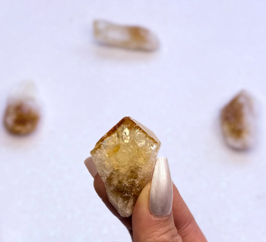 Citrine Raw Heat Treated 25g #6