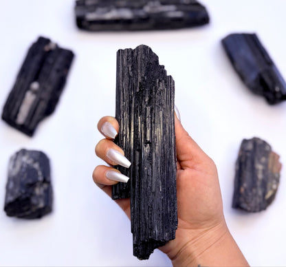 Black Tourmaline Raw 0.537kg #1