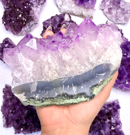 Amethyst Lavender Cluster ‘Azalea’ 1.133kg