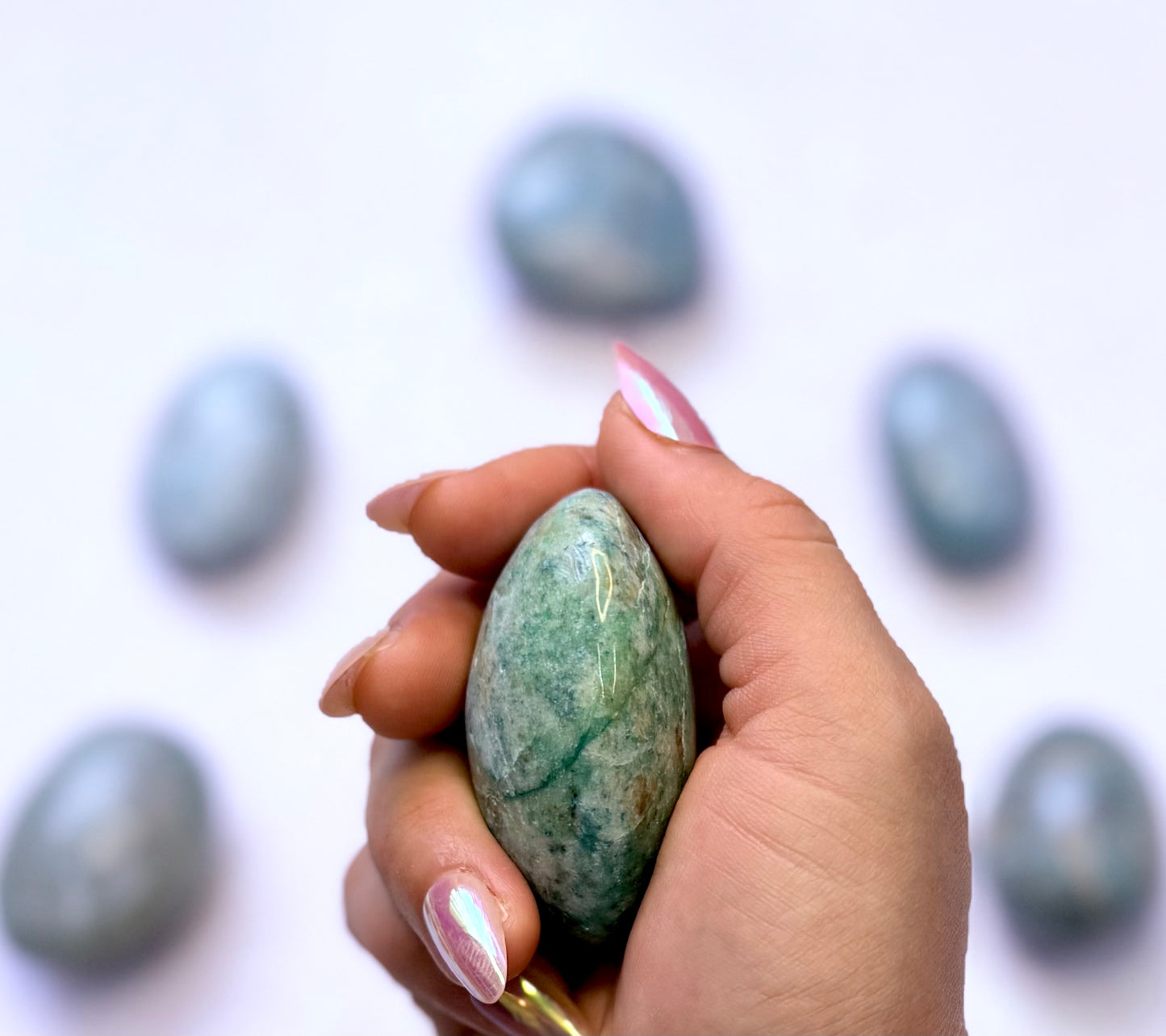 Amazonite Palm Stone #3