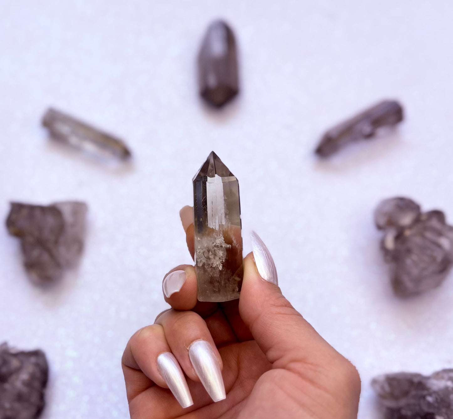 Smoky Quartz Point Generator Tower #2