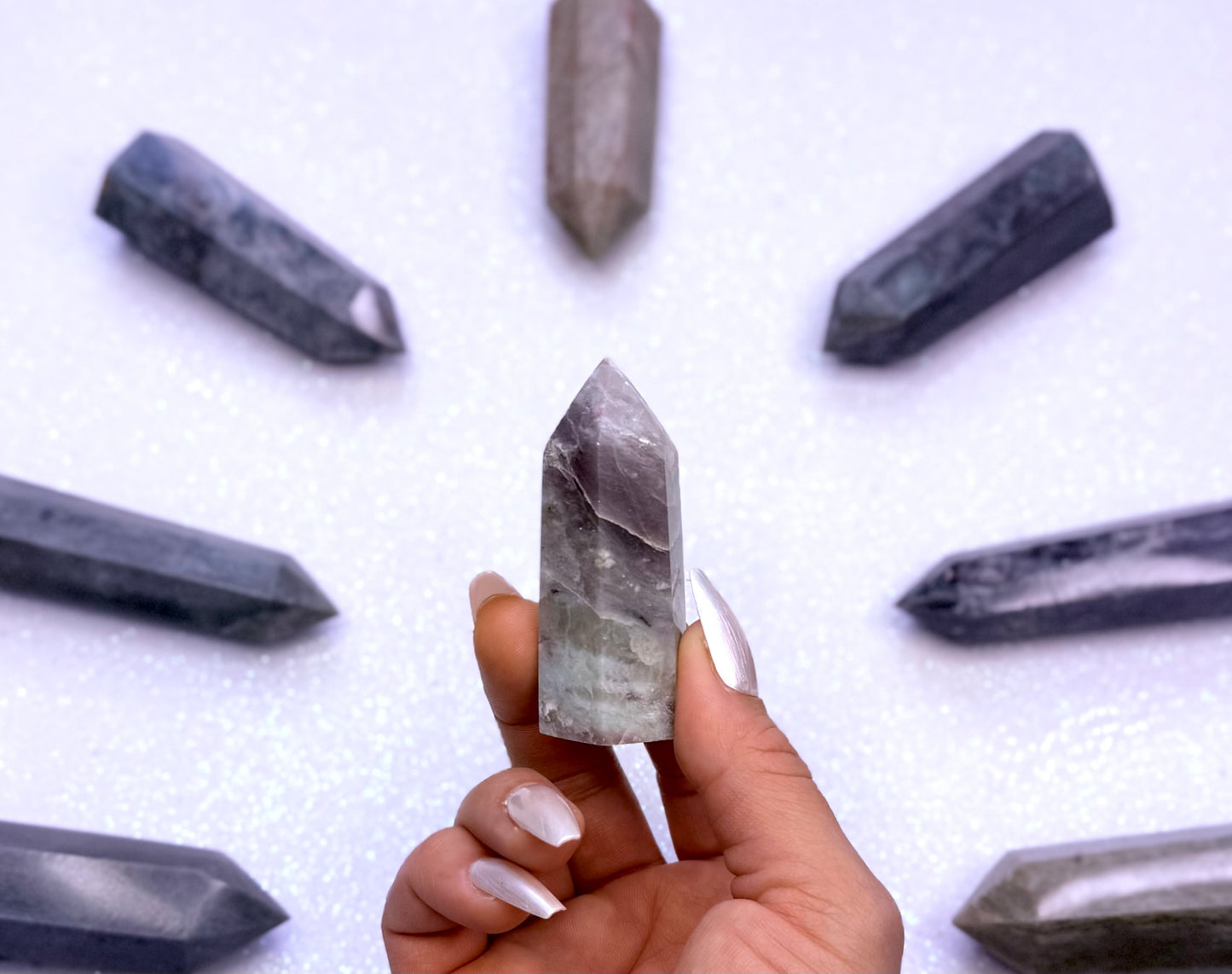 Pink Tourmaline Point Tower Generator #2