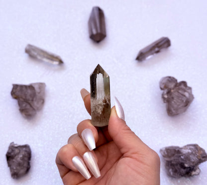 Smoky Quartz Point Generator Tower #2