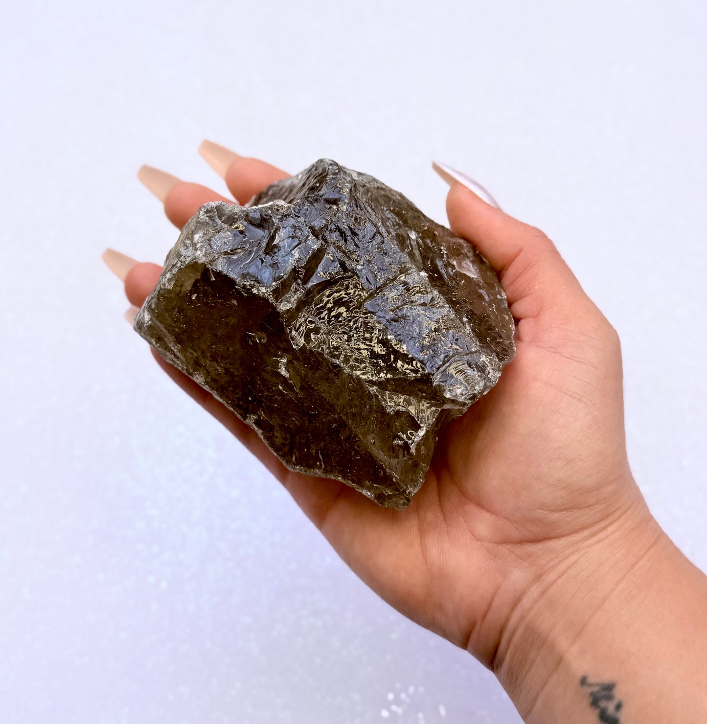 Smoky Quartz Natural Raw Crystal Chunk From Australia 466g #1