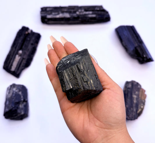 Black Tourmaline Raw 263g #4