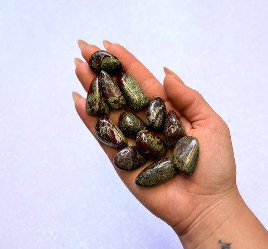 Dragon's Blood Jasper Tumble Stone - Large
