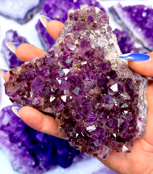 Amethyst Golden Healer Cluster 'Amanda' 0.568kg