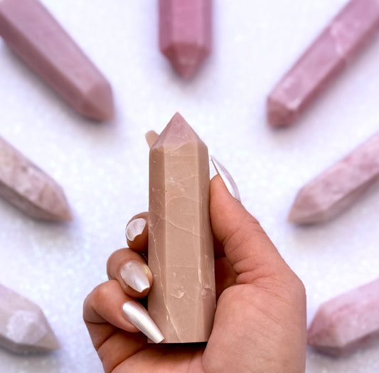 Peruvian Pink Opal Tower 99g #3