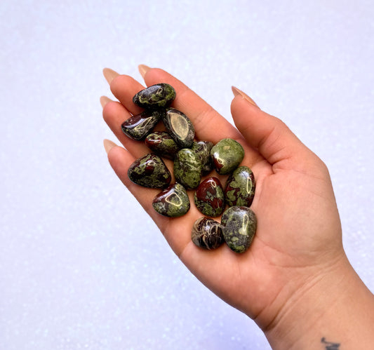 Dragon's Blood Jasper Tumble Stone - Medium