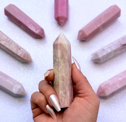 Peruvian Pink Opal Tower 97g #4