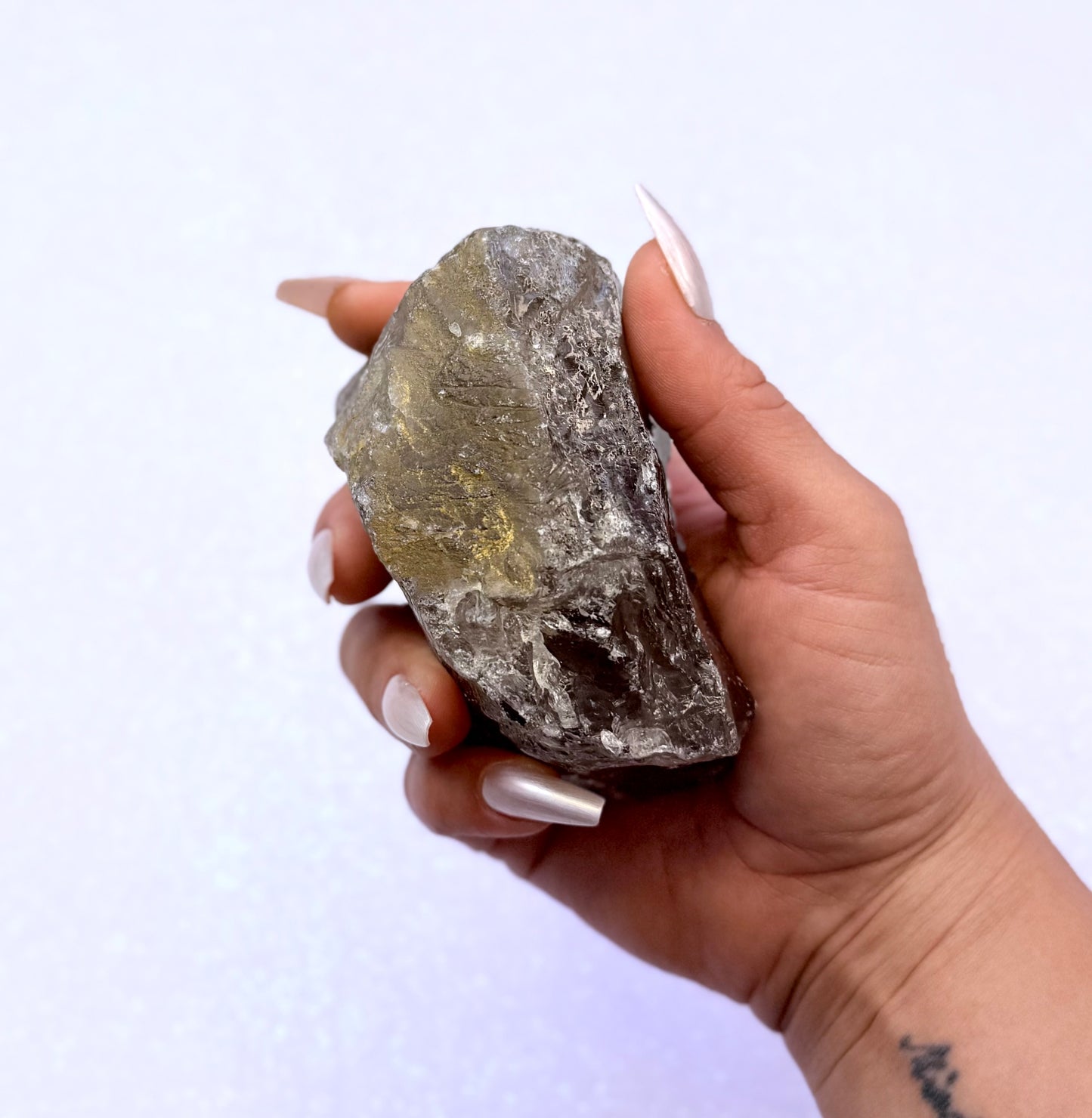 Smoky Quartz Natural Raw Crystal Chunk From Australia 466g #1
