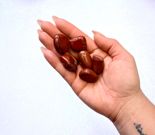 Red Jasper Tumble Stone Medium