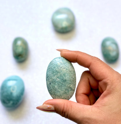 Amazonite Palm Stone #9