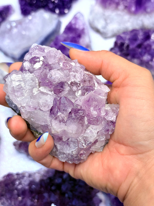 Amethyst Lavender Cluster ‘Astrid’ 287g