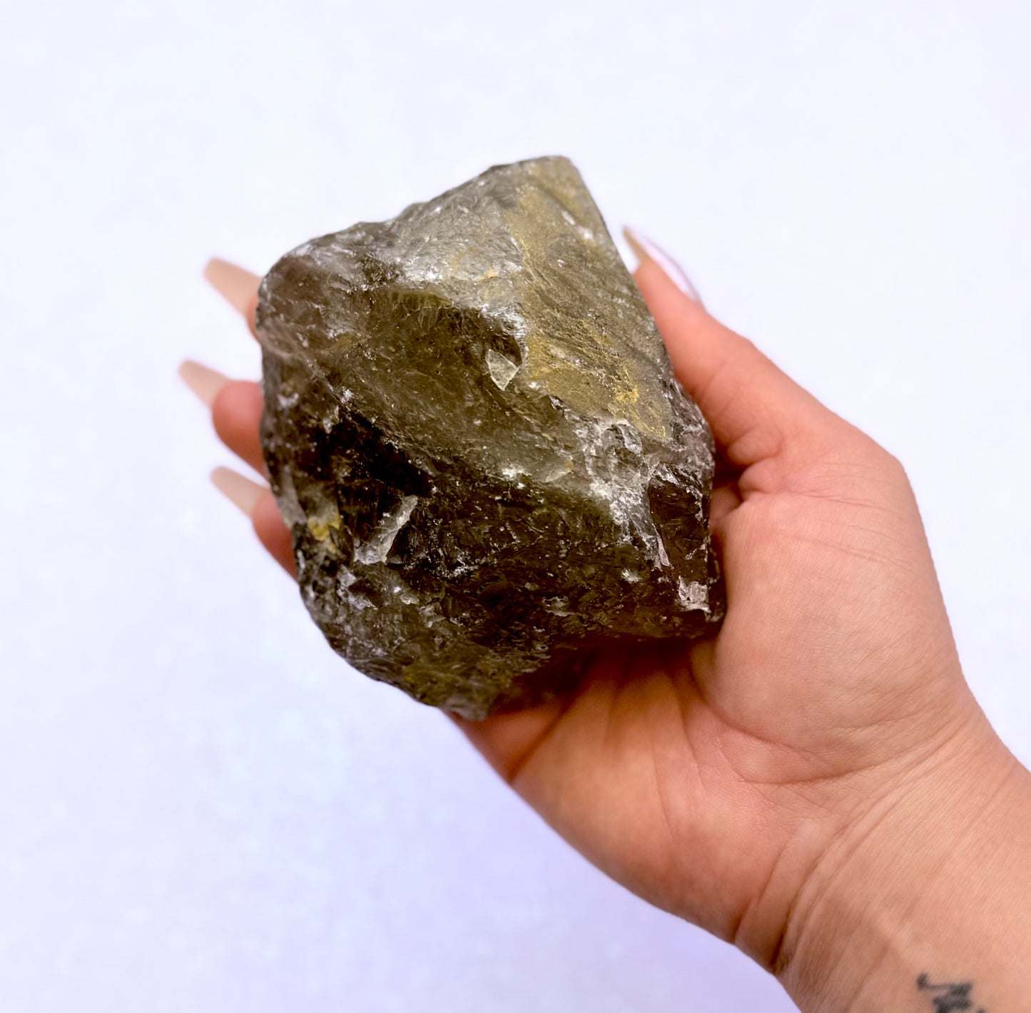 Smoky Quartz Natural Raw Crystal Chunk From Australia 466g #1