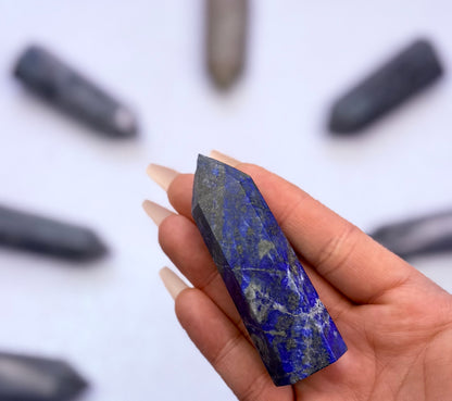 Lapis Lazuli Point Generator Tower 75g #3