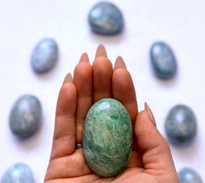 Amazonite Palm Stone #5