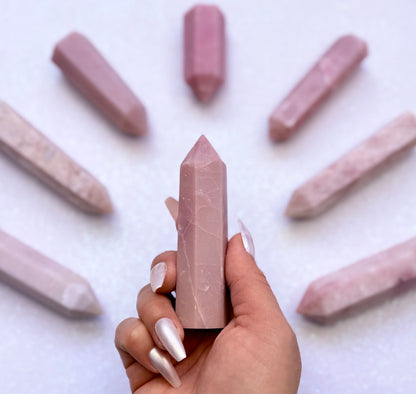 Peruvian Pink Opal Tower 99g #3